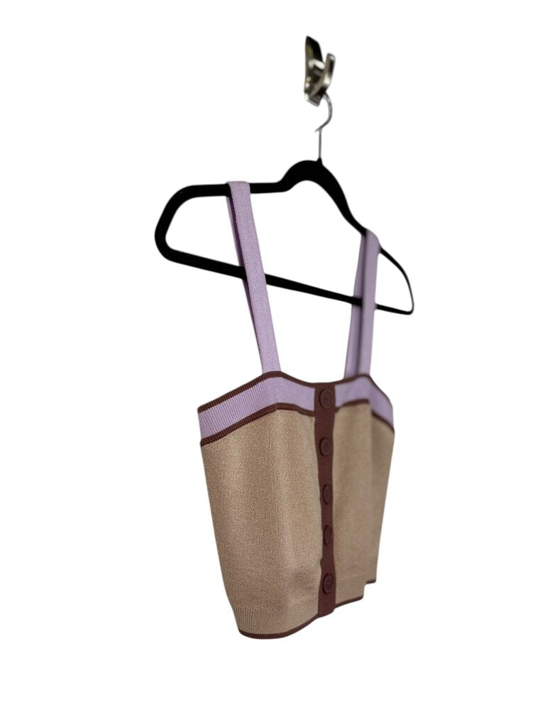 MAEVE COLOR BLOCK SWEATER TANK