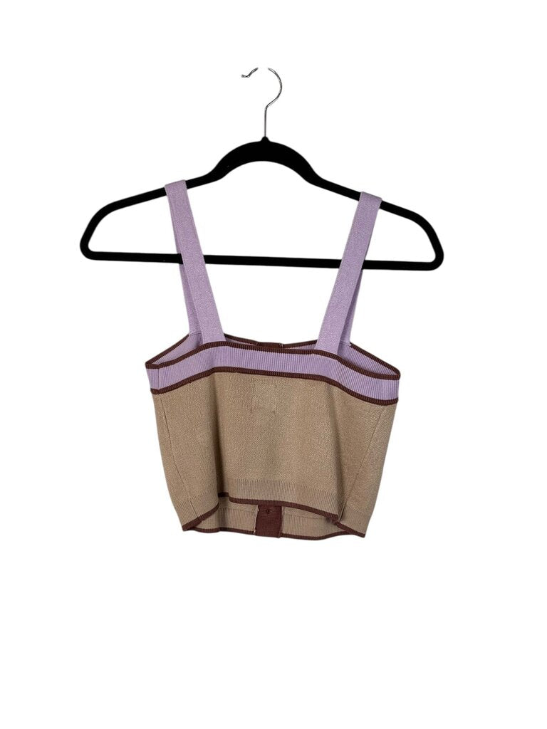 MAEVE COLOR BLOCK SWEATER TANK