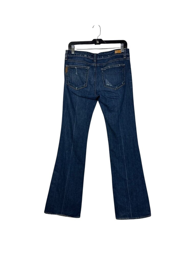 PAIGE LOW RISE DISTRESSED JEAN