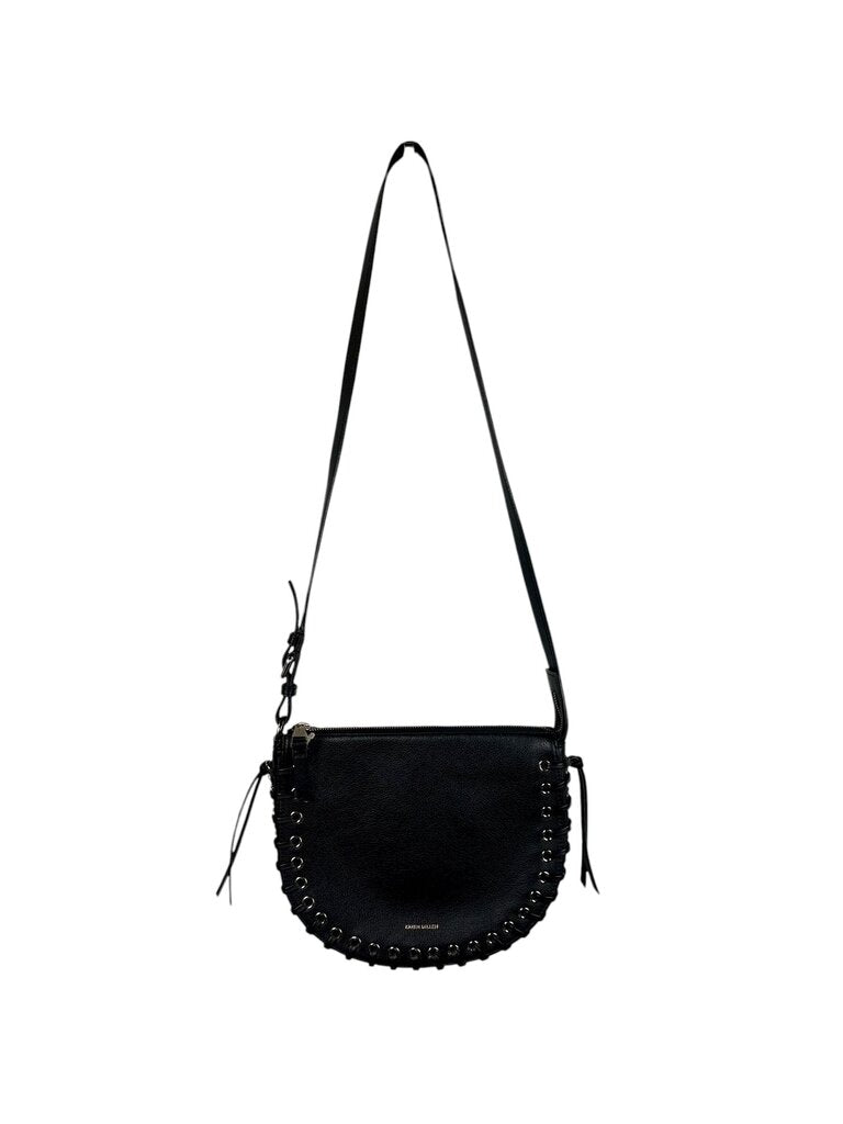 KAREN MILLEN LEATHER CROSSBODY