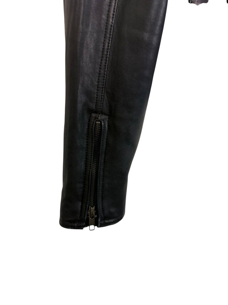 THEORY MOTO STLYE LEATHER JACKET