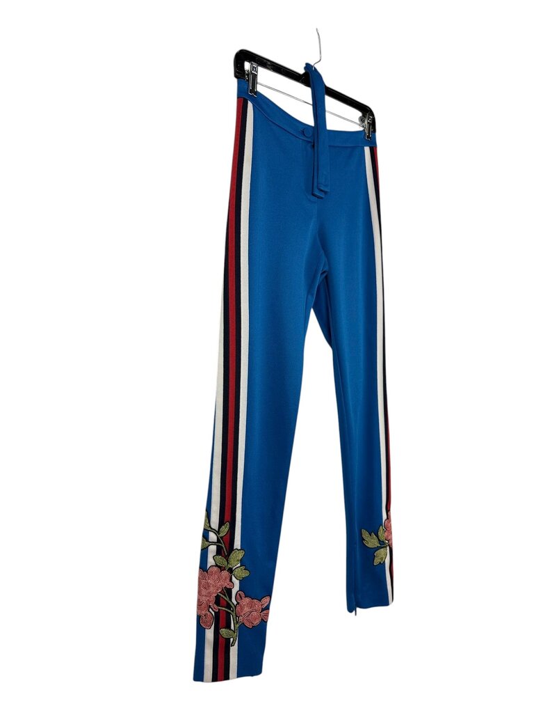 GUCCI RACING STRIP SKINNY PANTS