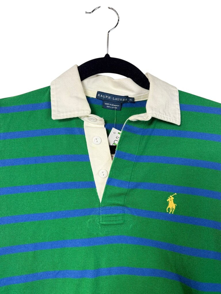 RALPH LAUREN STRIPED POLO