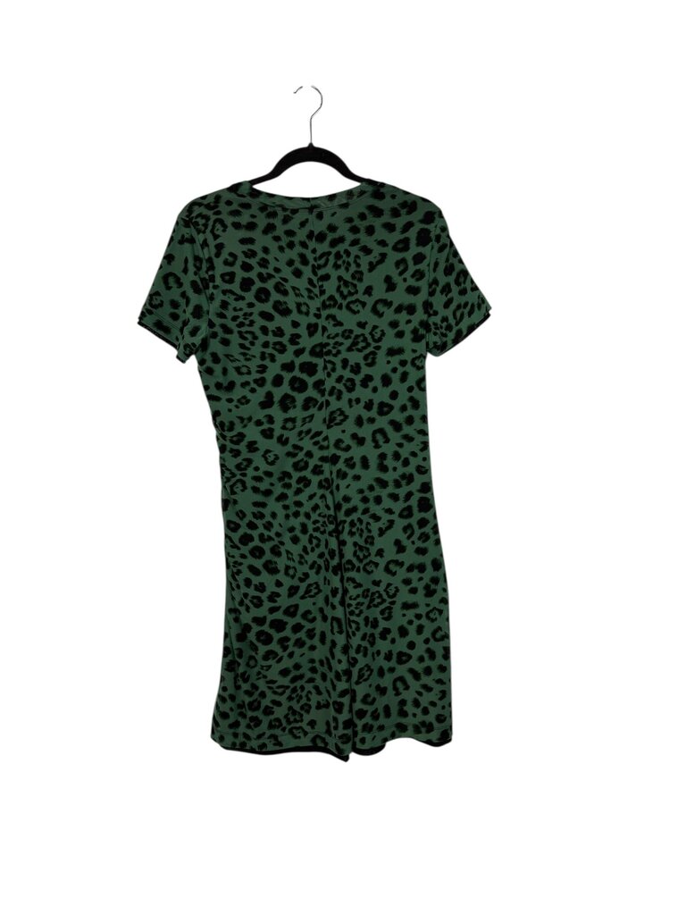 MESH CHEETAH PRINT DRESS