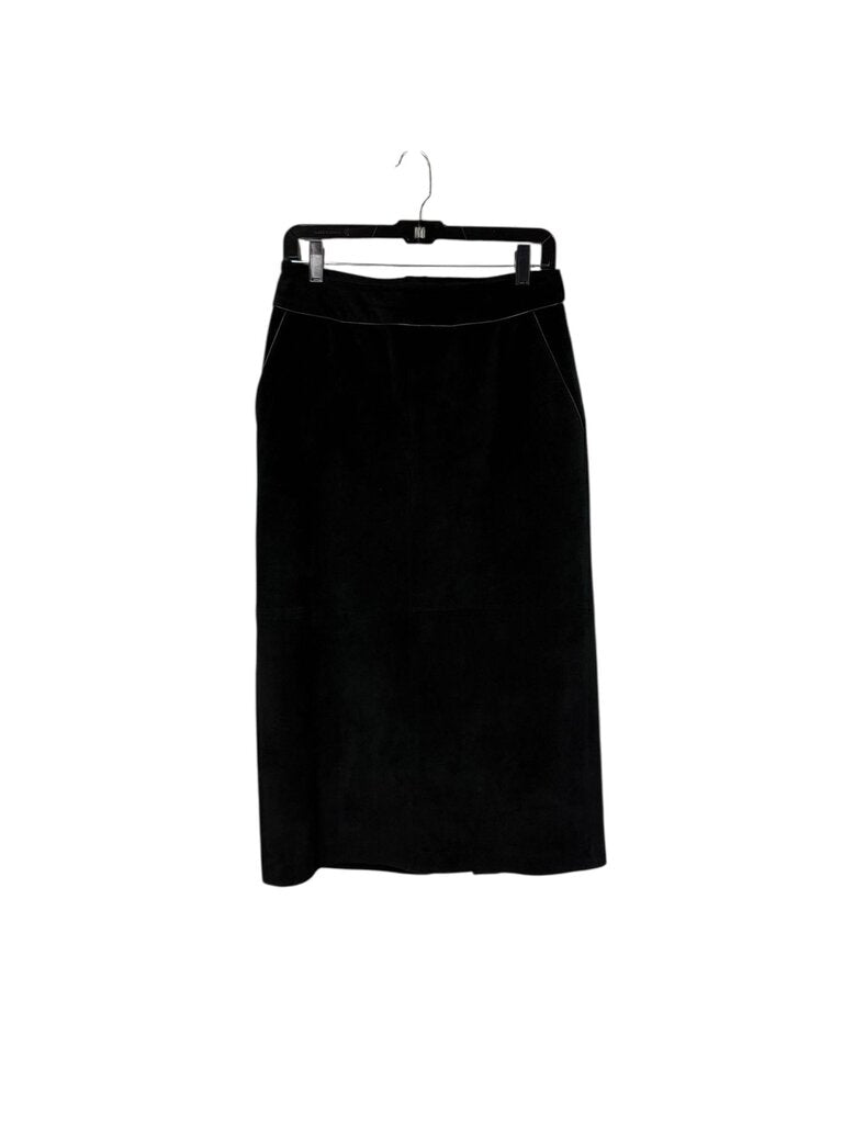 LOFT SUEDE MIDI SKIRT