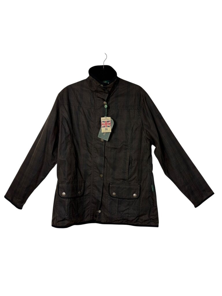 OXFORD BLUES PLAID COAT