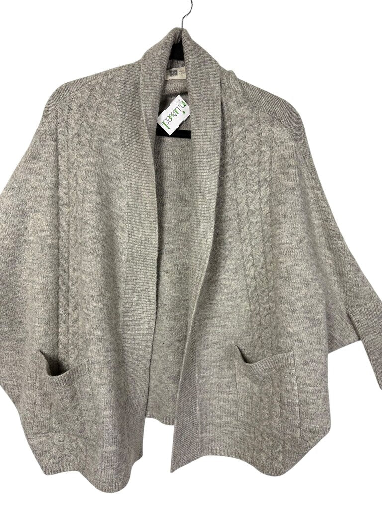 LOOK BY M OPEN CABLE KNIT SWEATER