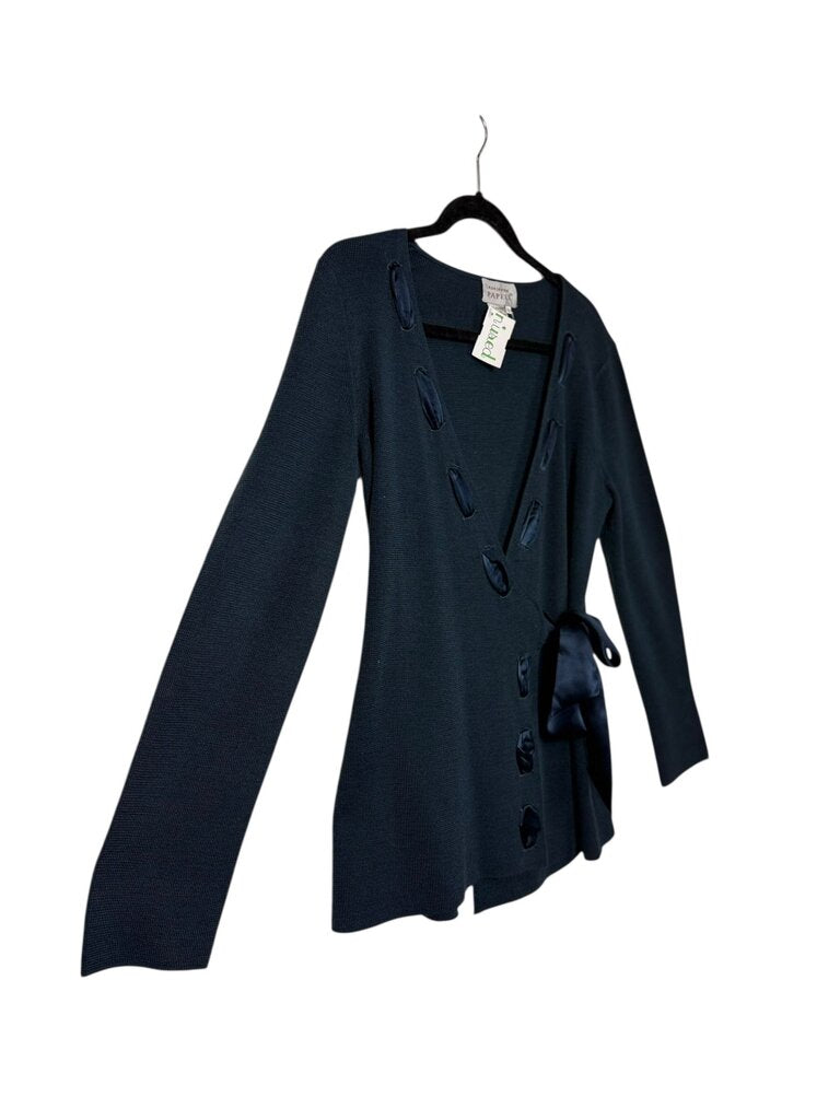 ADRIANNA PAPELL RIBBON DETAIL TOP