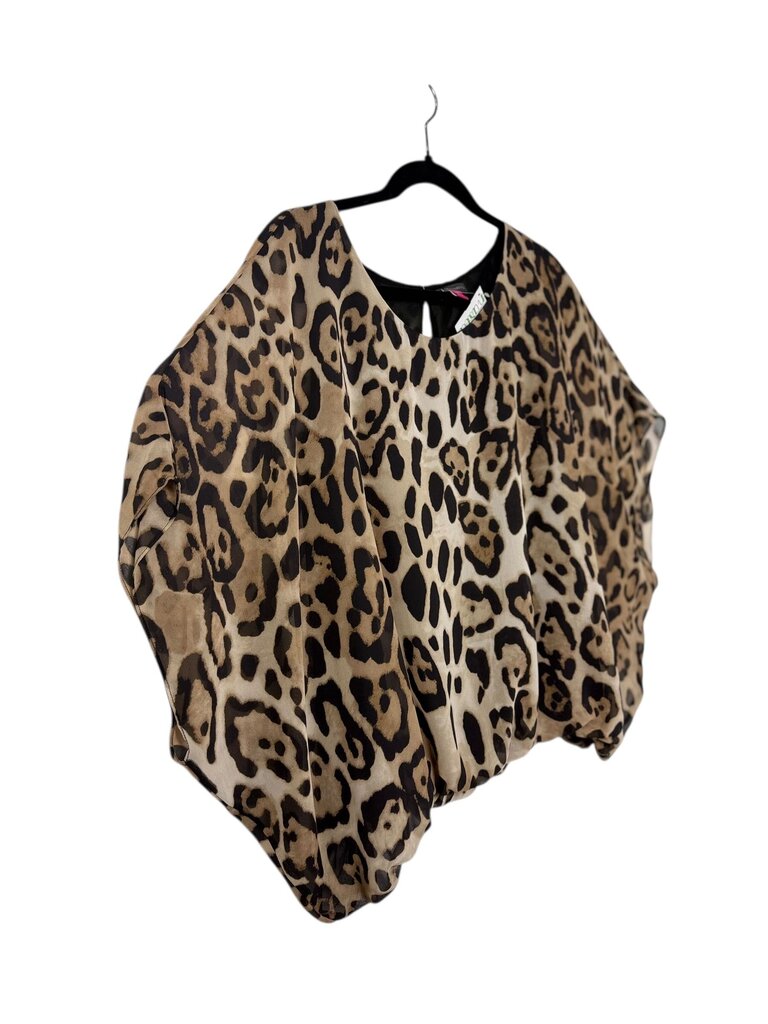 VINVE CAMUTO CHEETAH PRINT BLOUSE