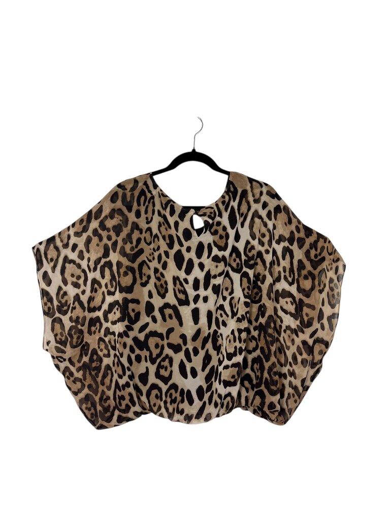 VINVE CAMUTO CHEETAH PRINT BLOUSE