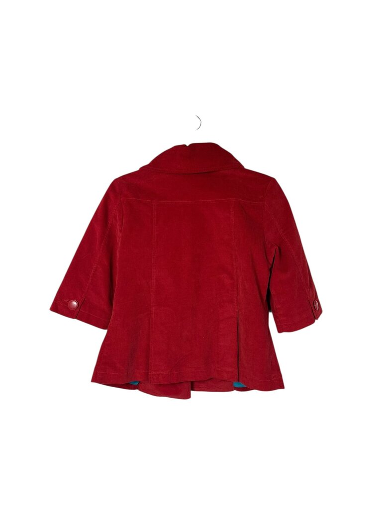 TULLE CROPPED CHORDUROY JACKET