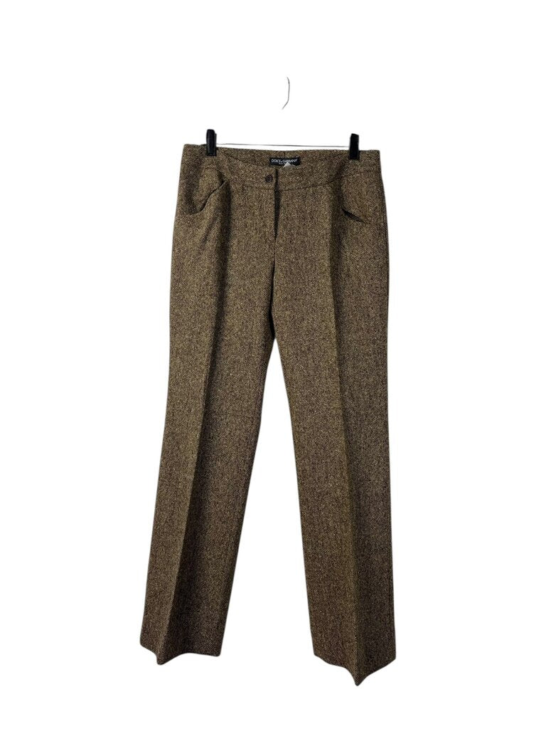 DOLCE & GABBANA LAMB WOOL TROUSER