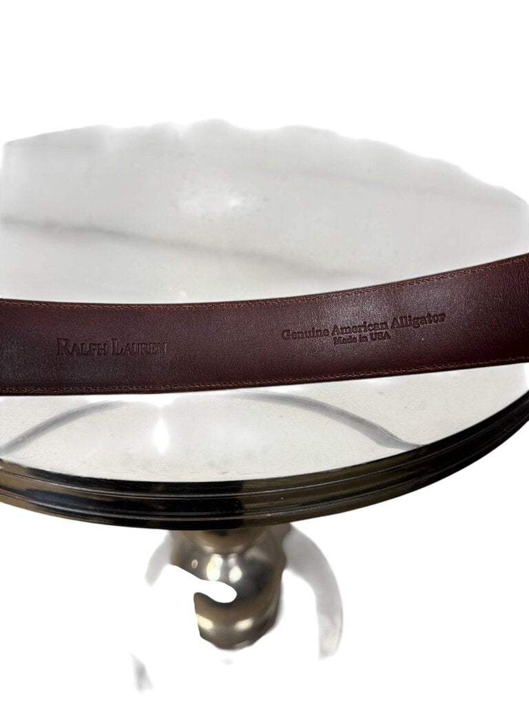 RALPH LAUREN ALLIGATOR BELT