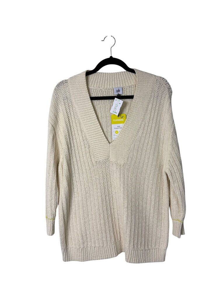 CABI CHUNKY KNIT SWEATER