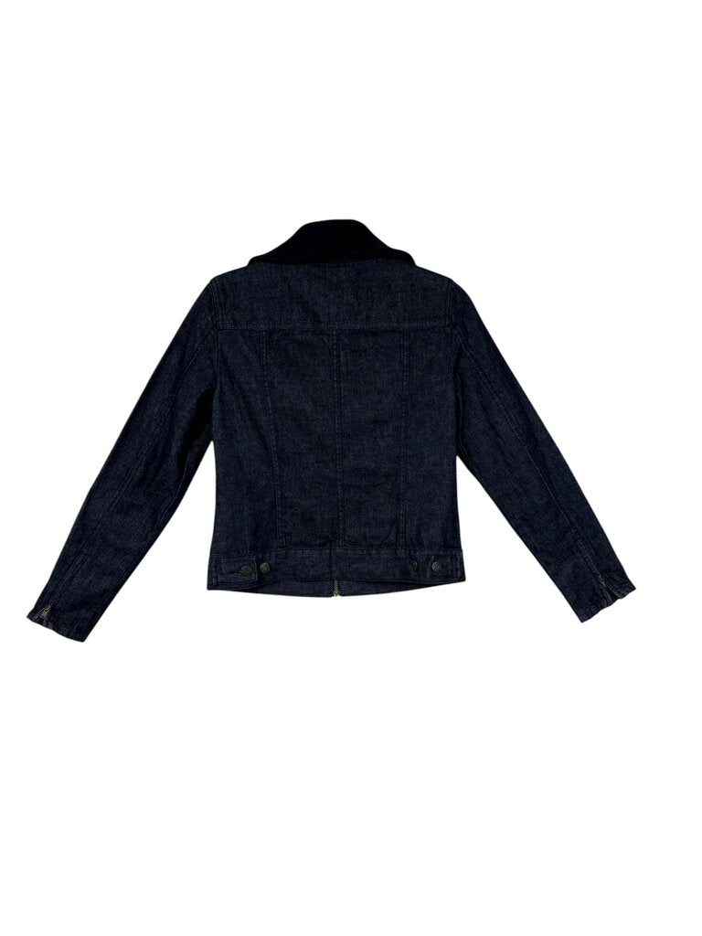 TALBOTS DARK WASH DENIM JACKET