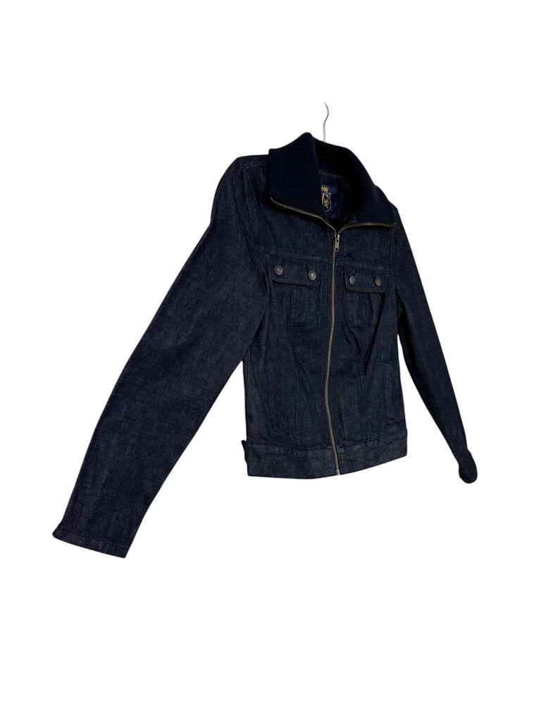 TALBOTS DARK WASH DENIM JACKET