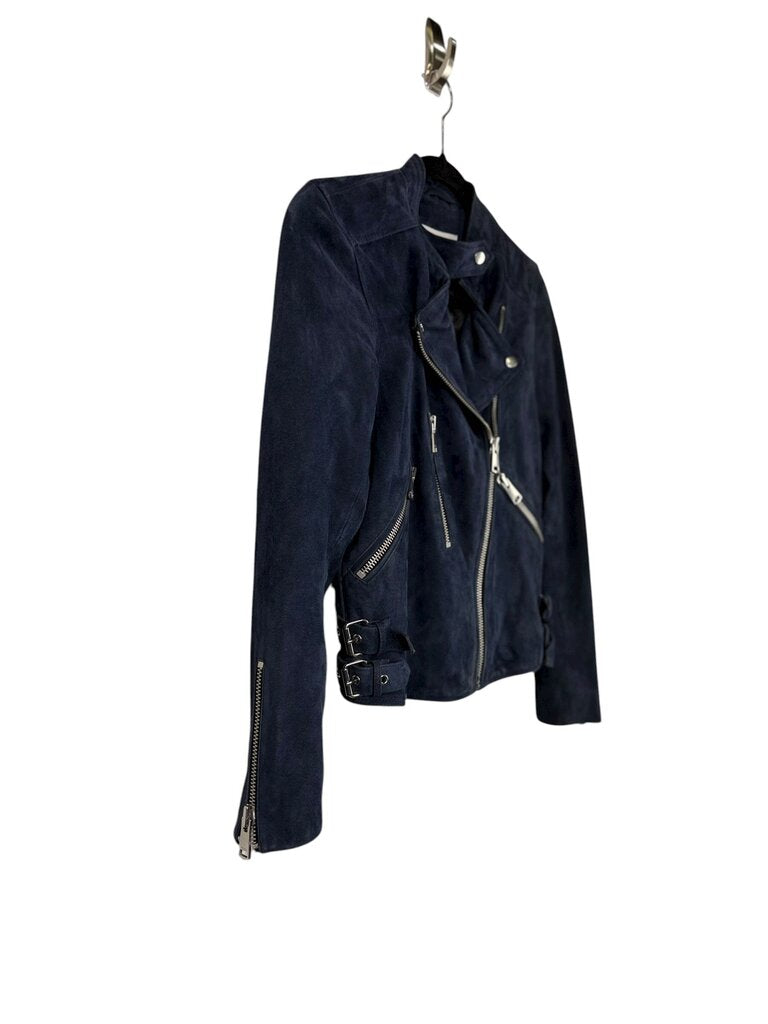 REISS SUEDE MOTO JACKET