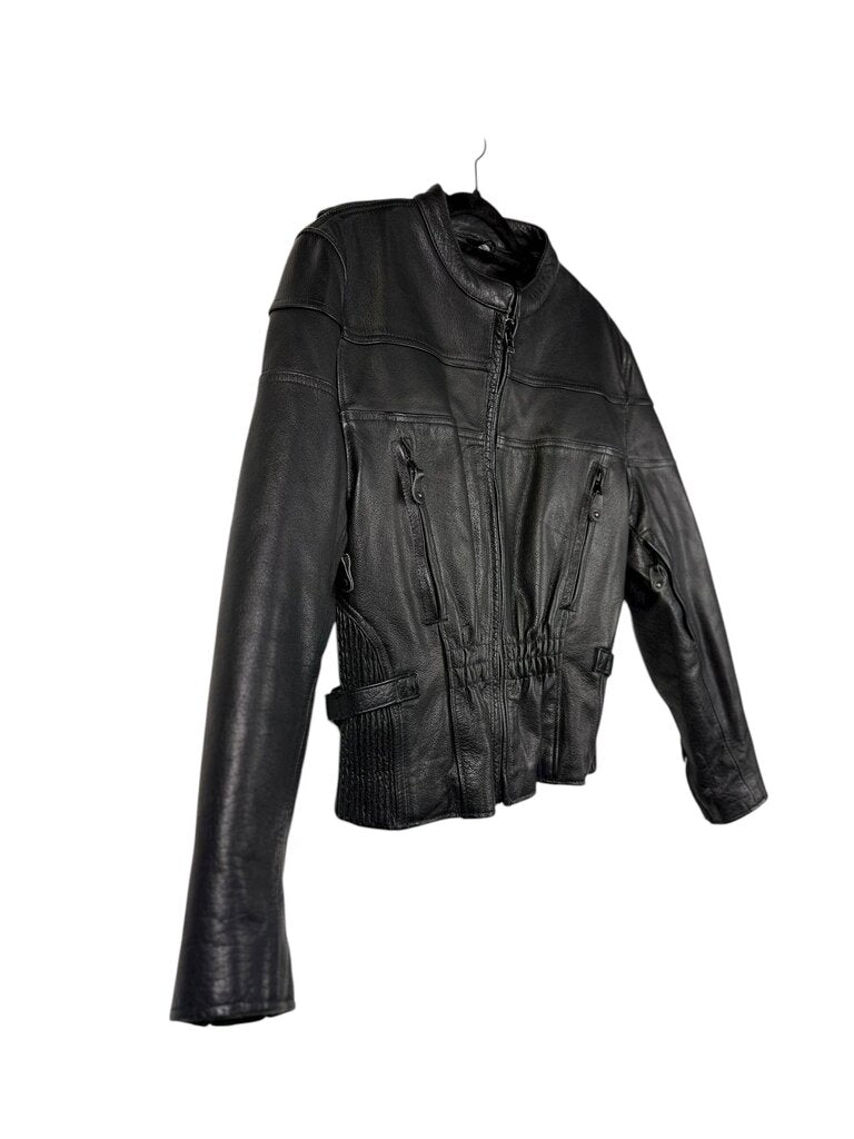 LEATHER KING MOTO STYLE JACKET
