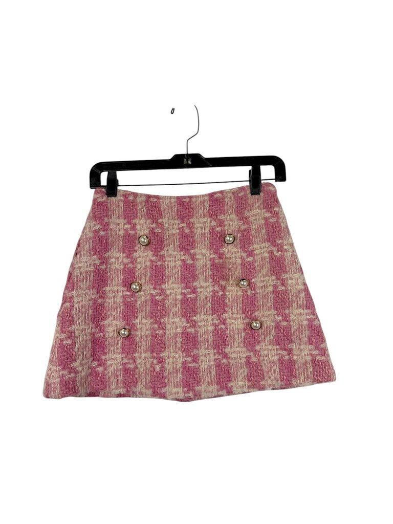 LOVESHACK FANCY TWEED PLAID MINI