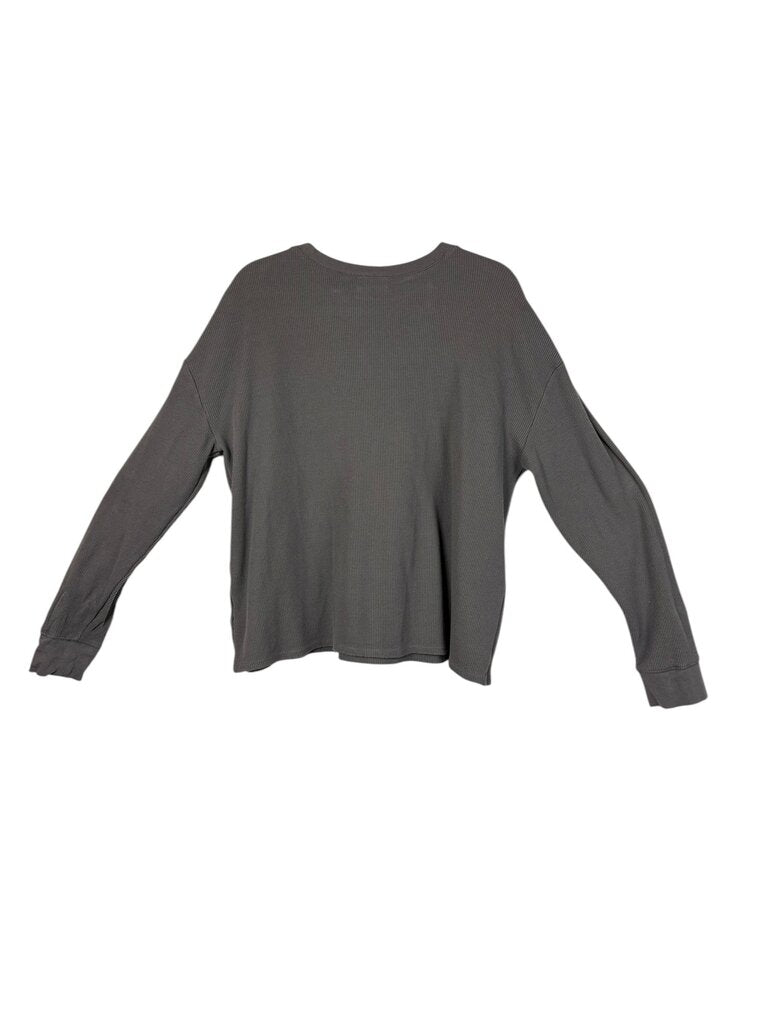 LIFE IS GOOD WAFFLE TEXTURE TOP