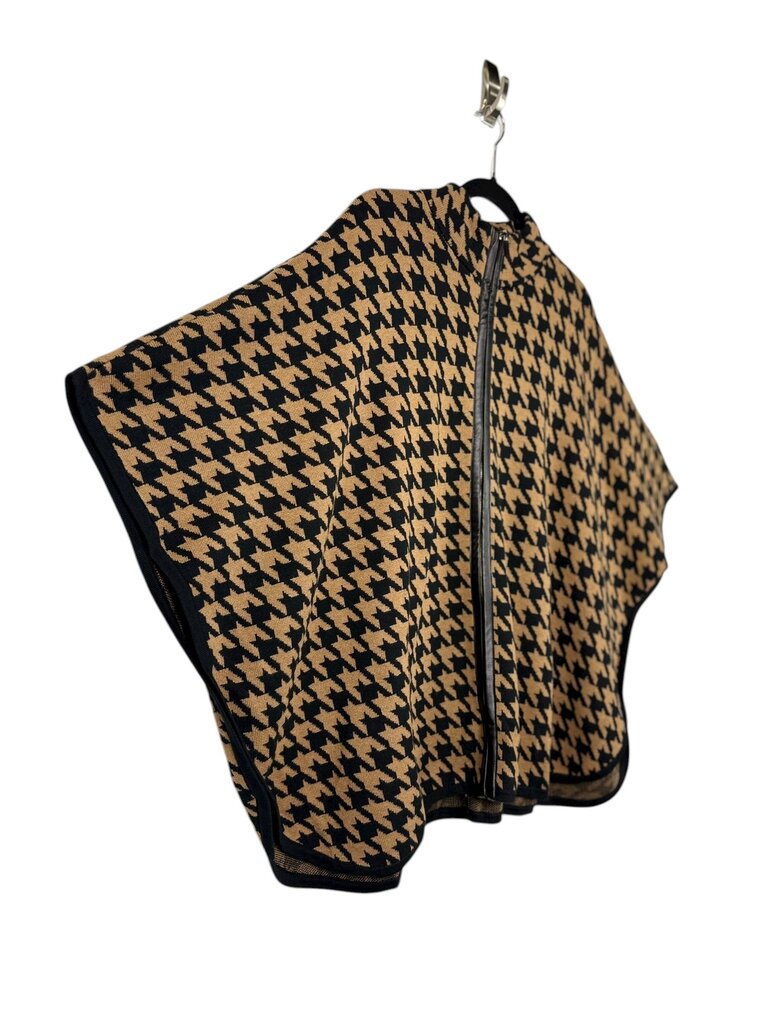 RAFAELLA HOUNDSTOOTH CAPE