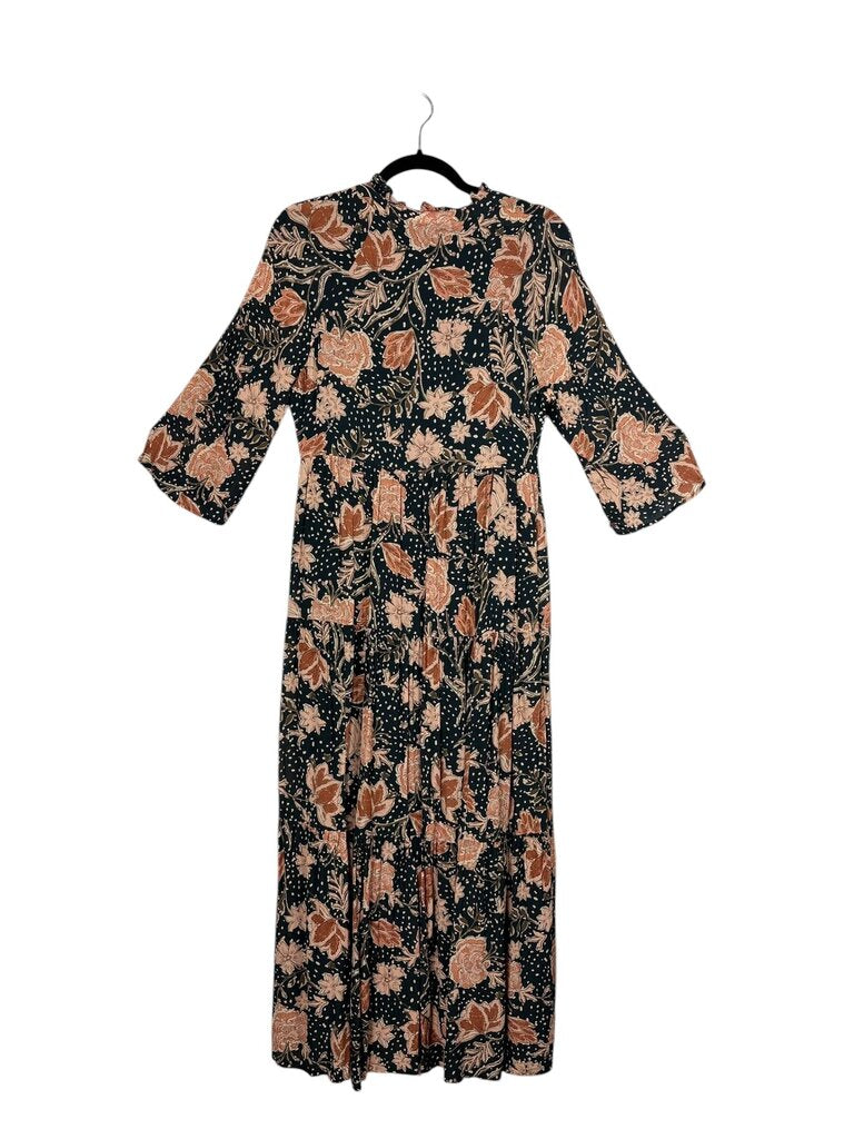 SPARTINIA FLORAL TIERED MAXI DRESS