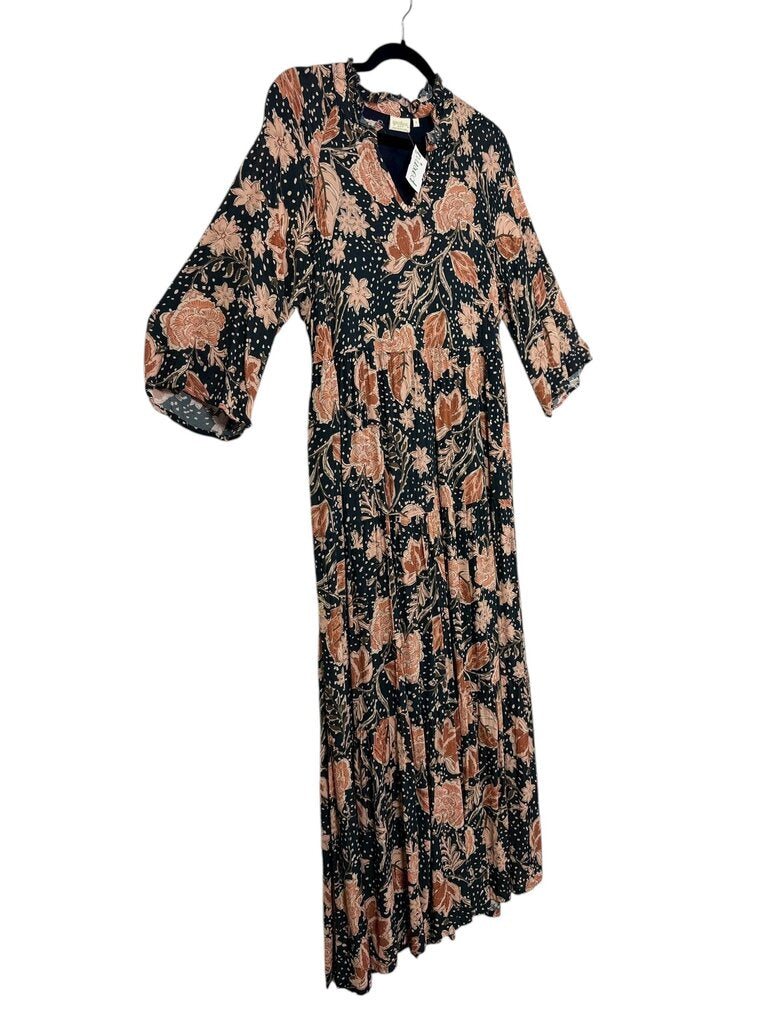 SPARTINIA FLORAL TIERED MAXI DRESS