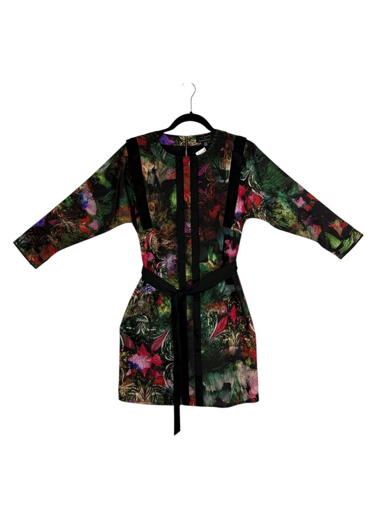 TED BAKER BUTTERFLY PRINT DRESS