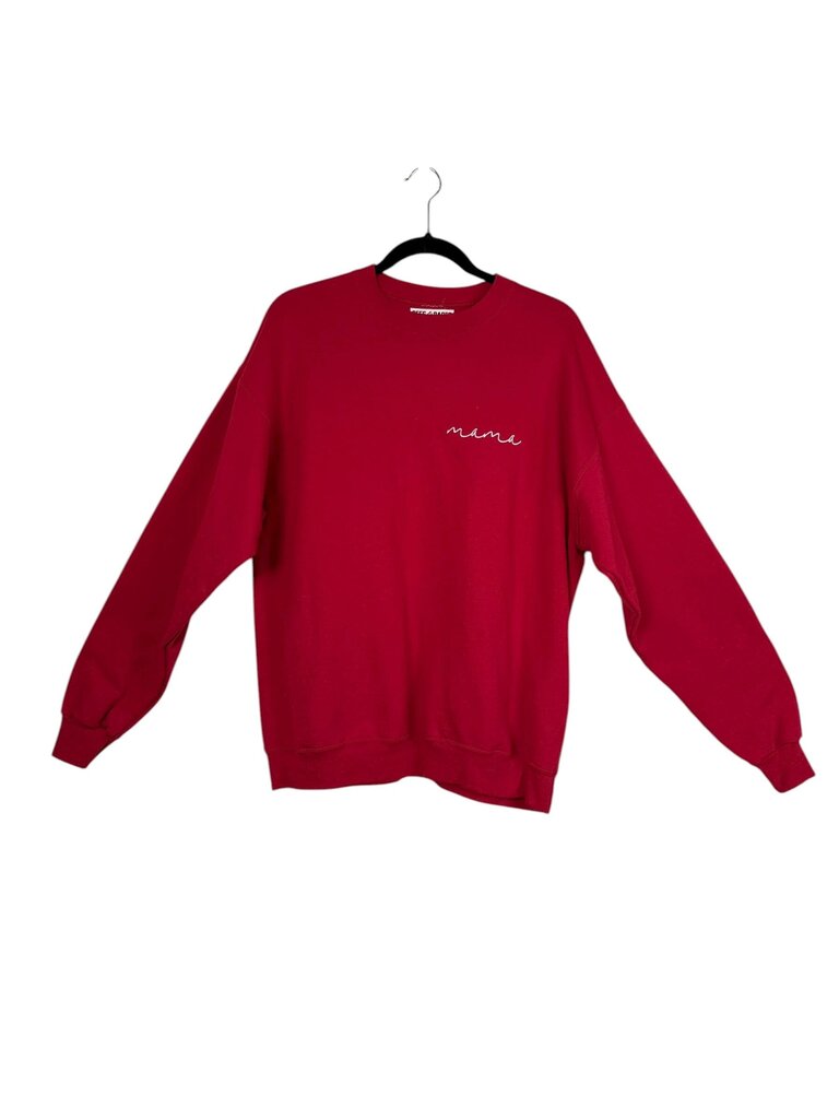 "MAMA" CREWNECK SWEATER