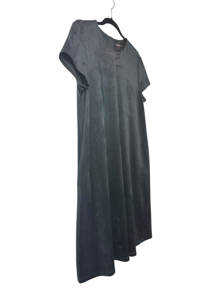 J. MCLOUGHLIN ULTRASUEDE SHIFT DRESS