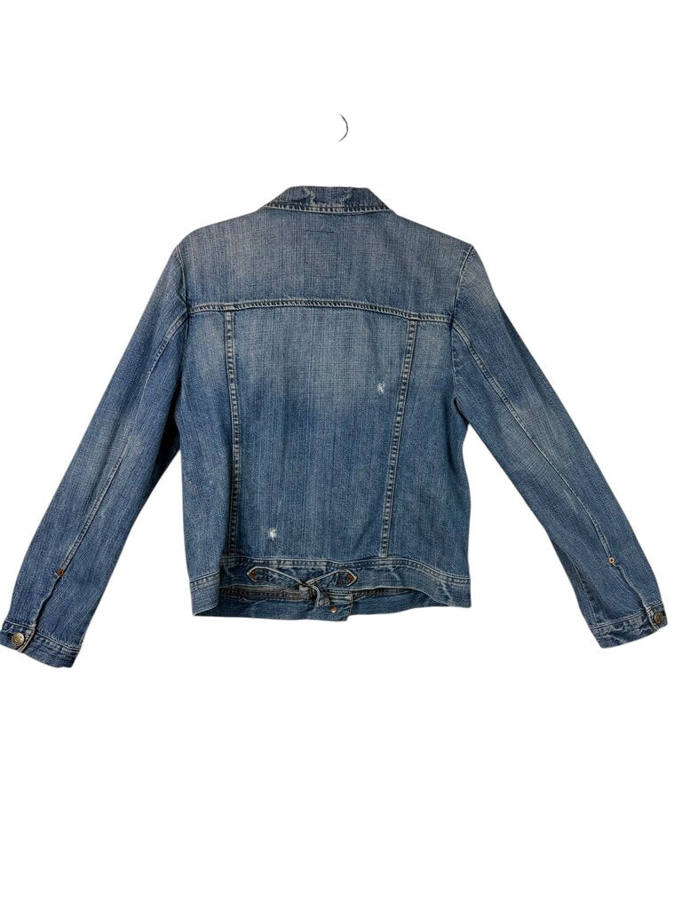 J. CREW LIGHT DISTRESSED DENIM