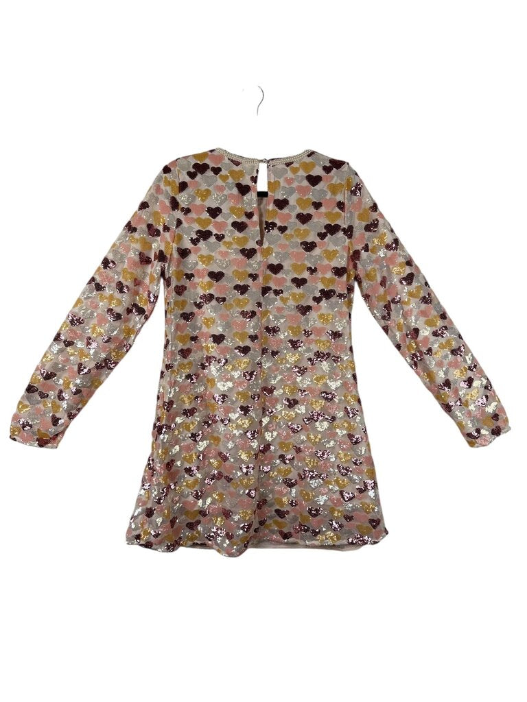 DREAM SISTER JANE SEQUIN HEART SHIFT