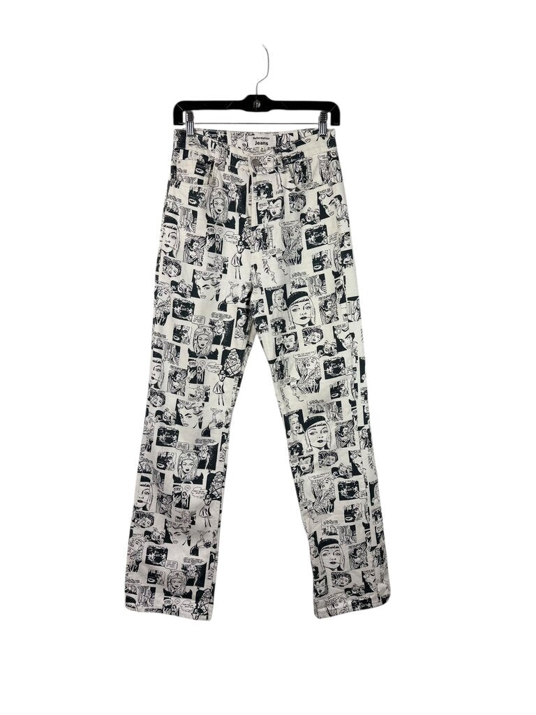 REFORMATION NEWSPRINT JEANS