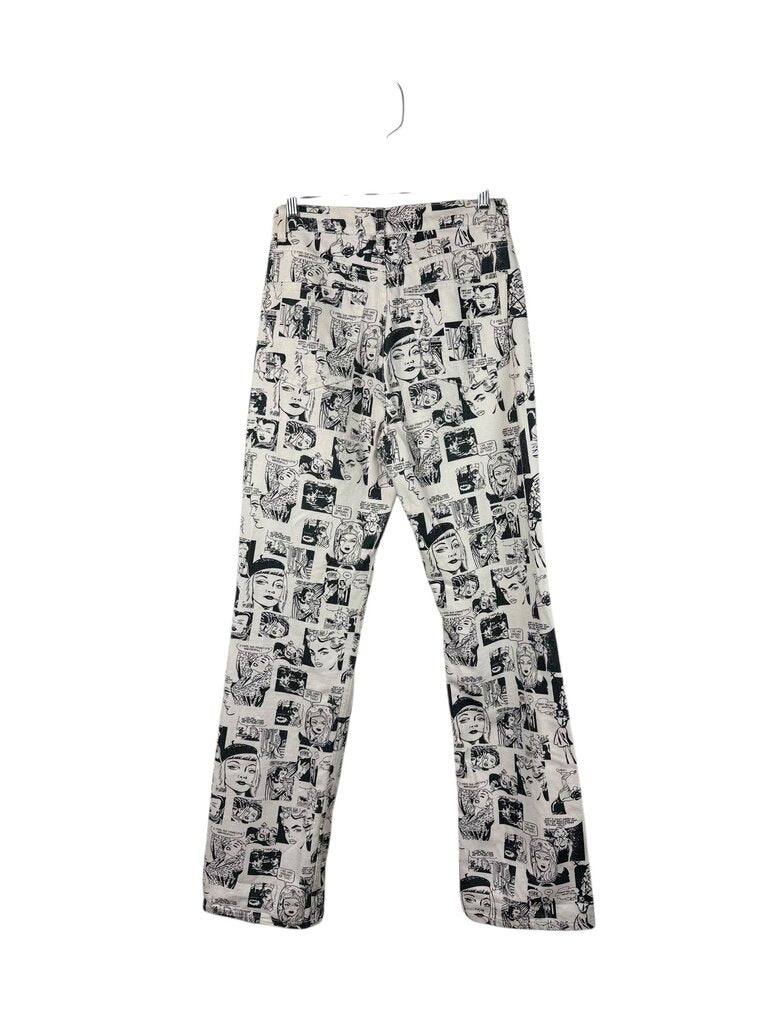 REFORMATION NEWSPRINT JEANS