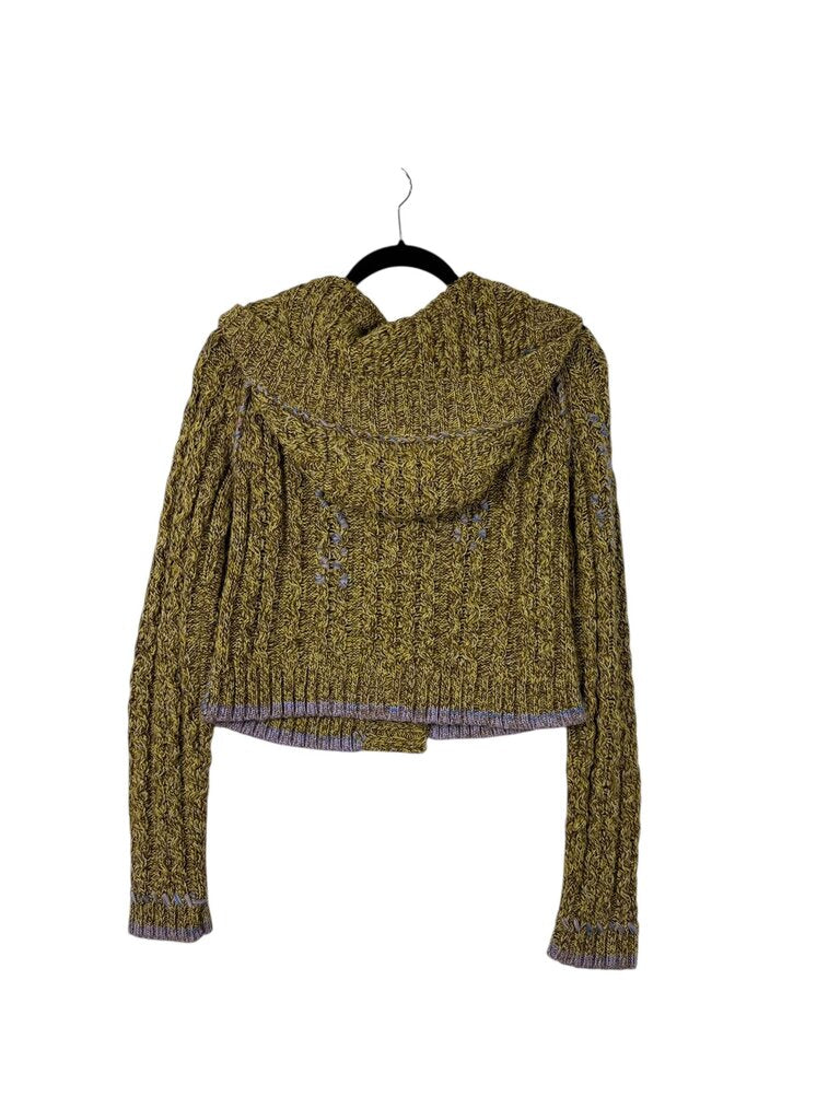 FREE PEOPLE HOODED KNIT SWEATER