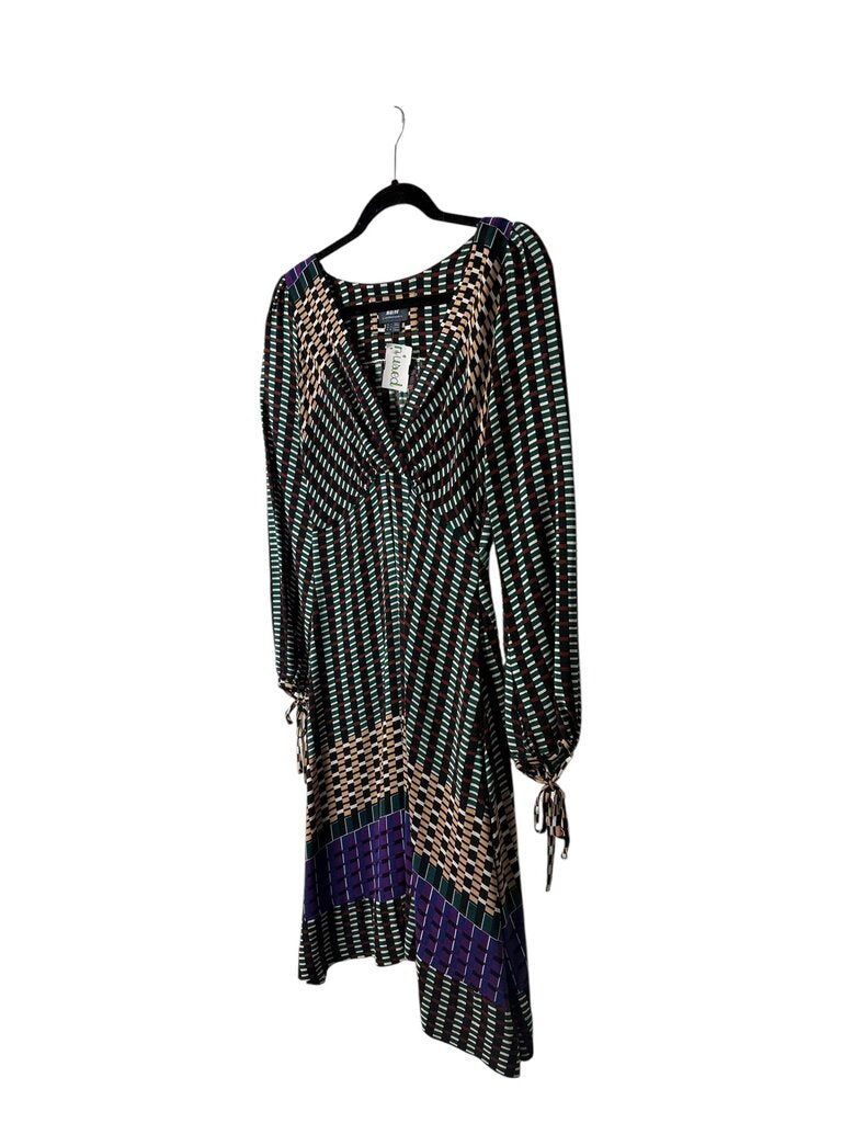 MAEVE MIXED PATTEN DRESS