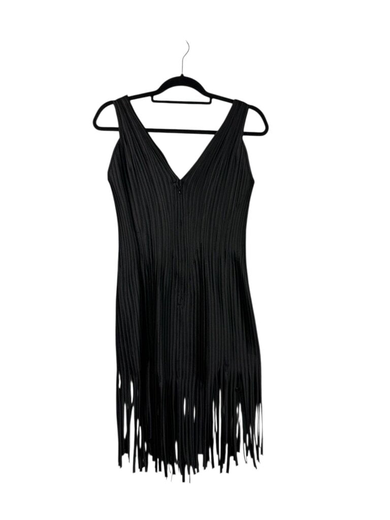 TADASHI FRINGE FITTED DRESS