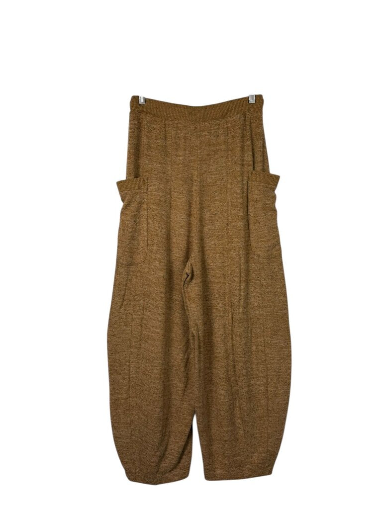 ANTHROPOLOGIE BARREL CUT SWEATPANTS