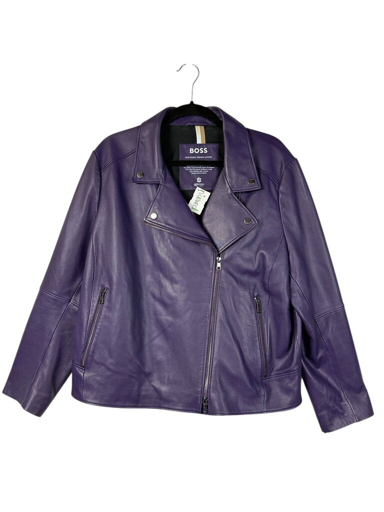 BOSS LEATHER MOTO JACKET