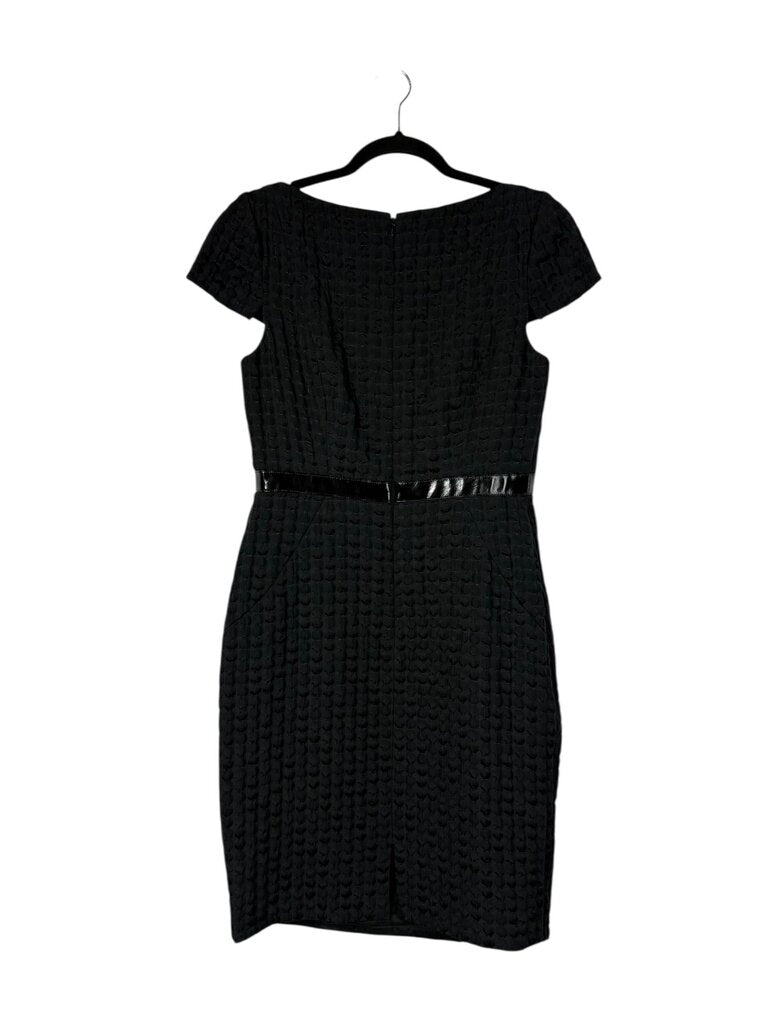 CARMEN MARC VALVO POLKA DOT SHEATH DRESS