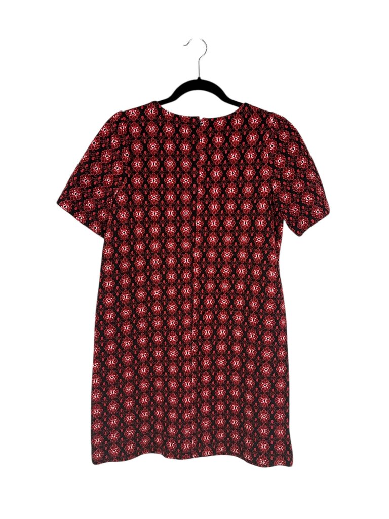 LOFT ABSTRACT FLORAL LINED SHIFT