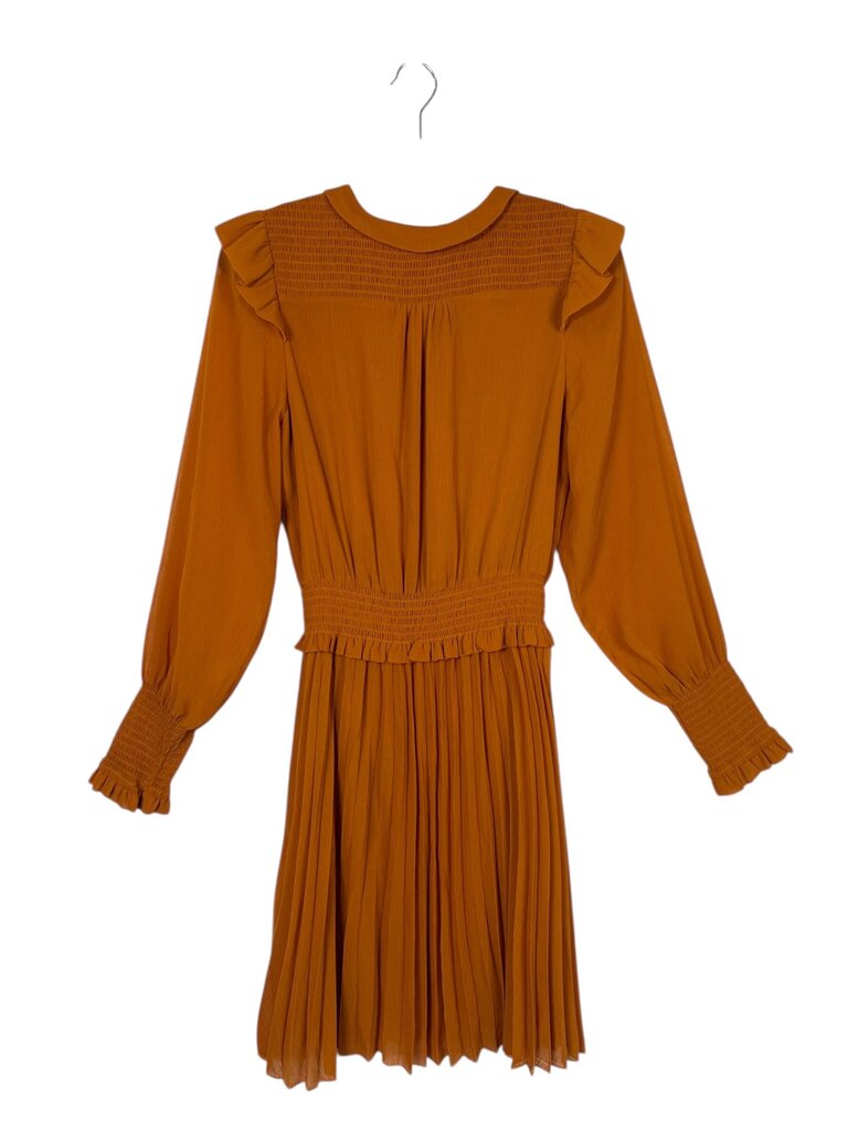 SCOTCH & SODA PLEATED SMOCK DRESS