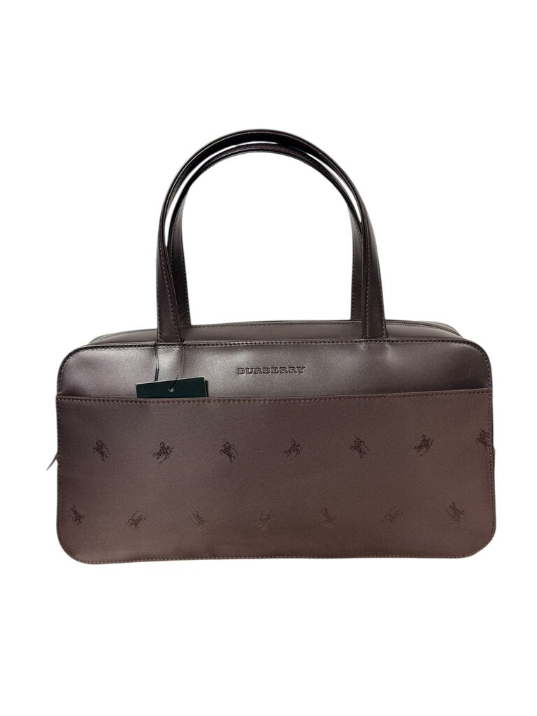 BURBERRY NYLON & LEATHER BAG