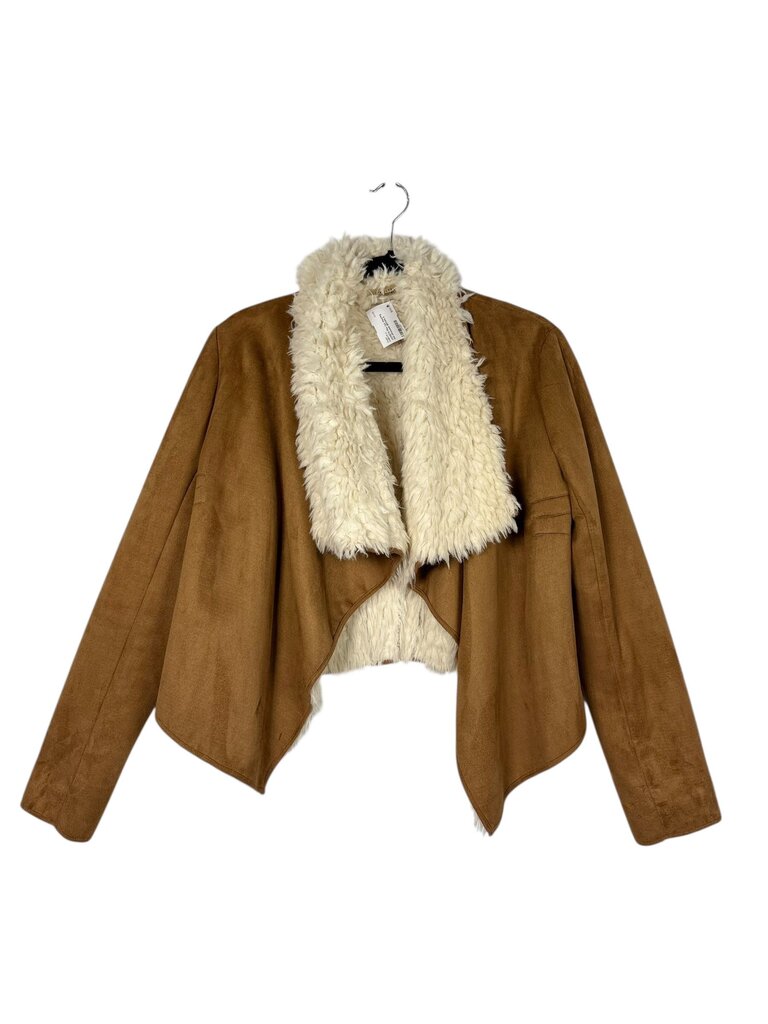 PIKO FAUX SHEARLING ULTRA SUEDE JACKET