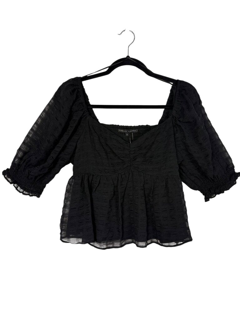 ENGLISH FACTORY SMOCKED BLOUSE