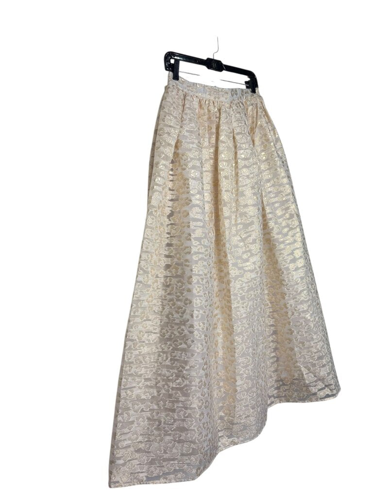 PANKAJ & NIDHI CHEETAH SHIMMER MAXI SKIRT