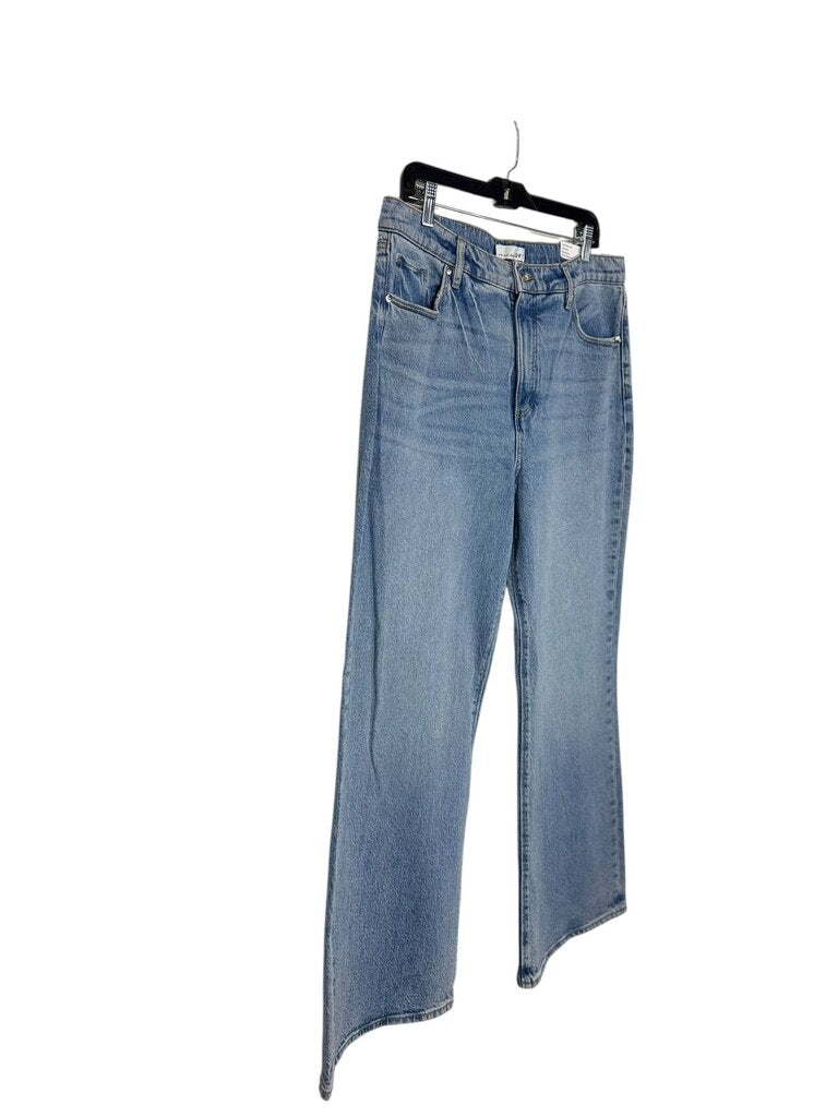 LOFT WIDE LEG HIGH RISE JEAN