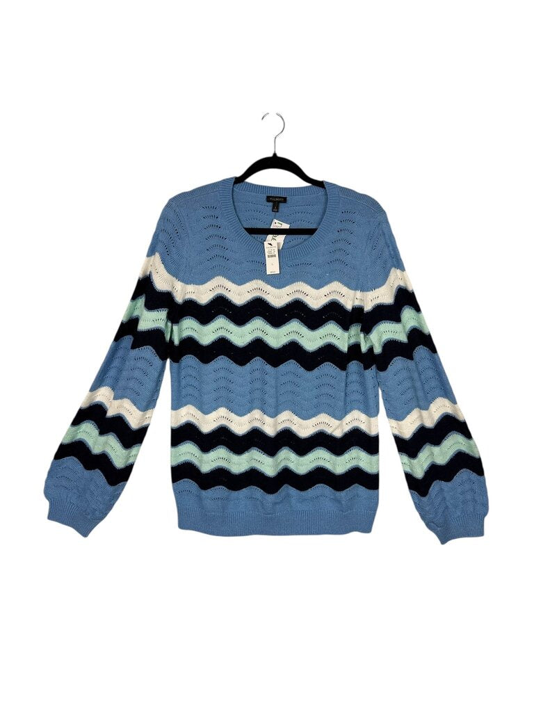 TALBOTS WAVY KNIT SWEATER