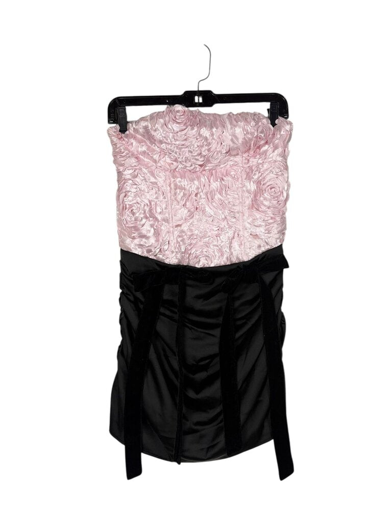 FOR LOVE AND LEMONS ROSETTE & BOWS DRESS