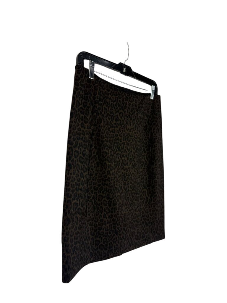 LIVERPOOL LEOPARD PRINT SKIRT